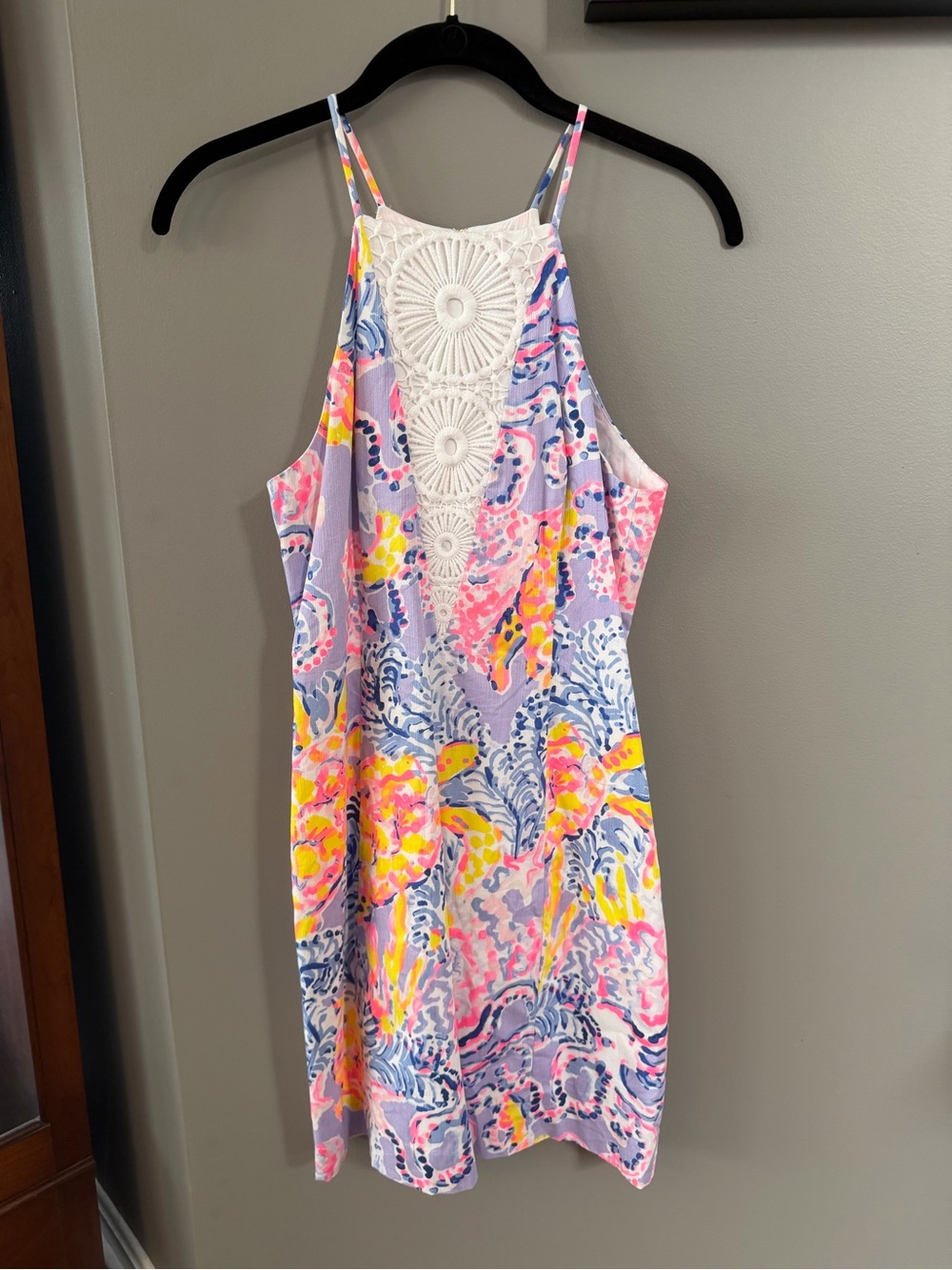 Lilly Pulitzer Pastel Multi Floral So Snappy Mini Dress. Size 2